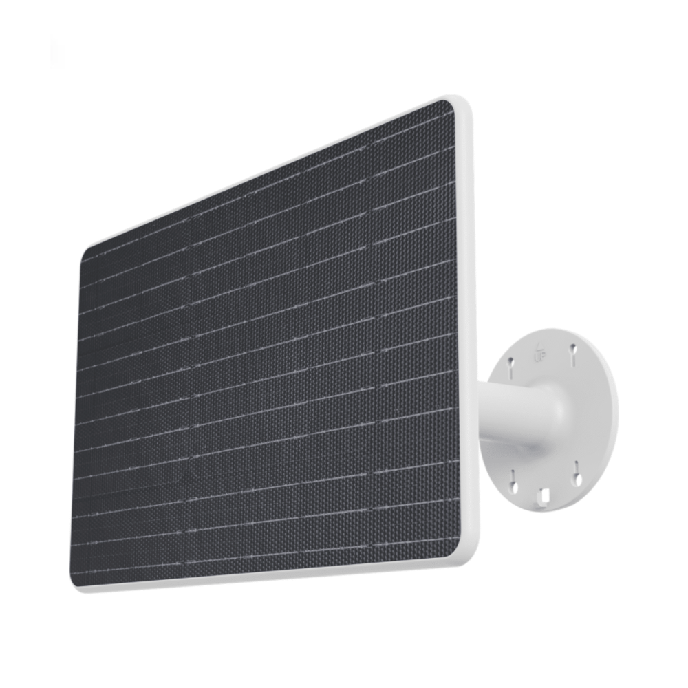 PANEL  SOLAR CON BATERIA 12W