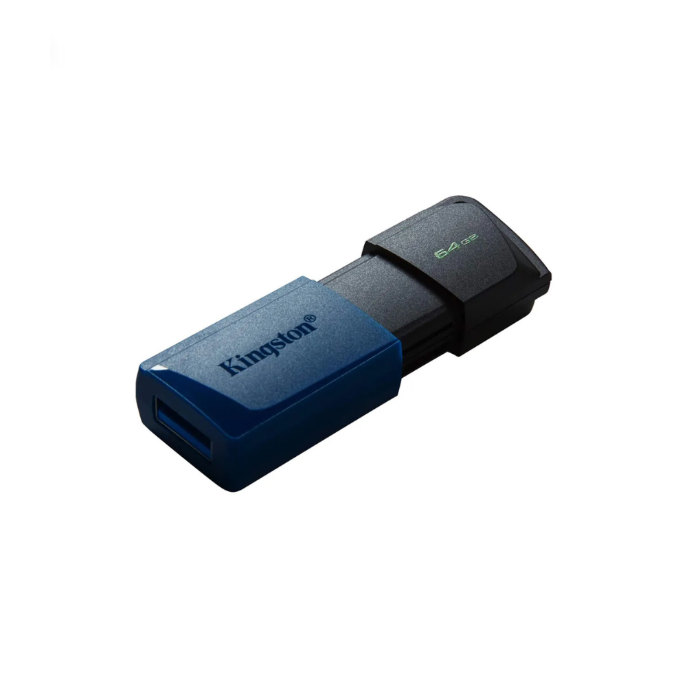 FLASH MEMORY KINGSTON DTXM/64GB 64GB USB 3.2 DATATRAVELER EXODIA M / NEGRO Y AZUL