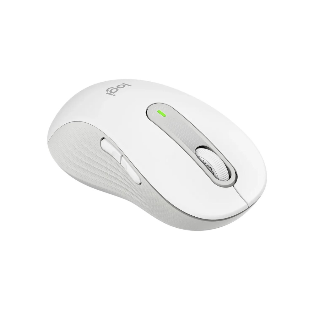 MOUSE LOGITECH M650 LARGE BLANCO DIESTRO MULTIPLATAFORMAS WIRELESS BT-USB LOGI BOLT