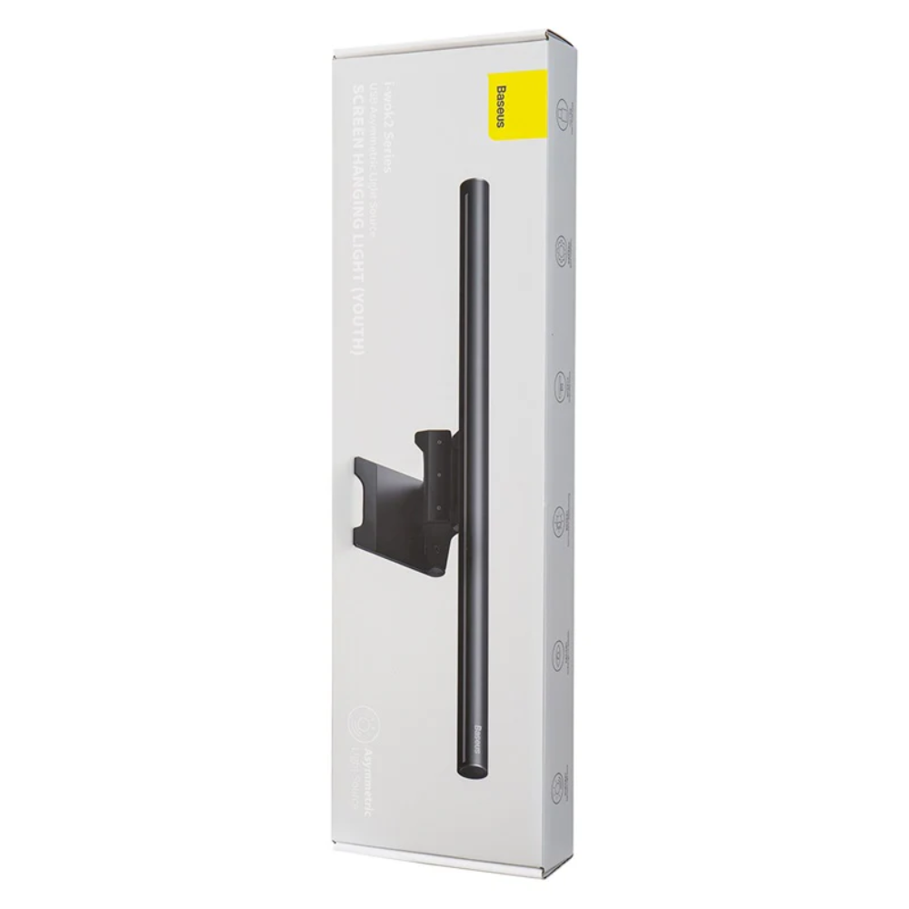 LÁMPARA COLGANTE DGIW000101 I-WOK2 USB PANTALLA LUZ ASIMÉTRICA NEGRA