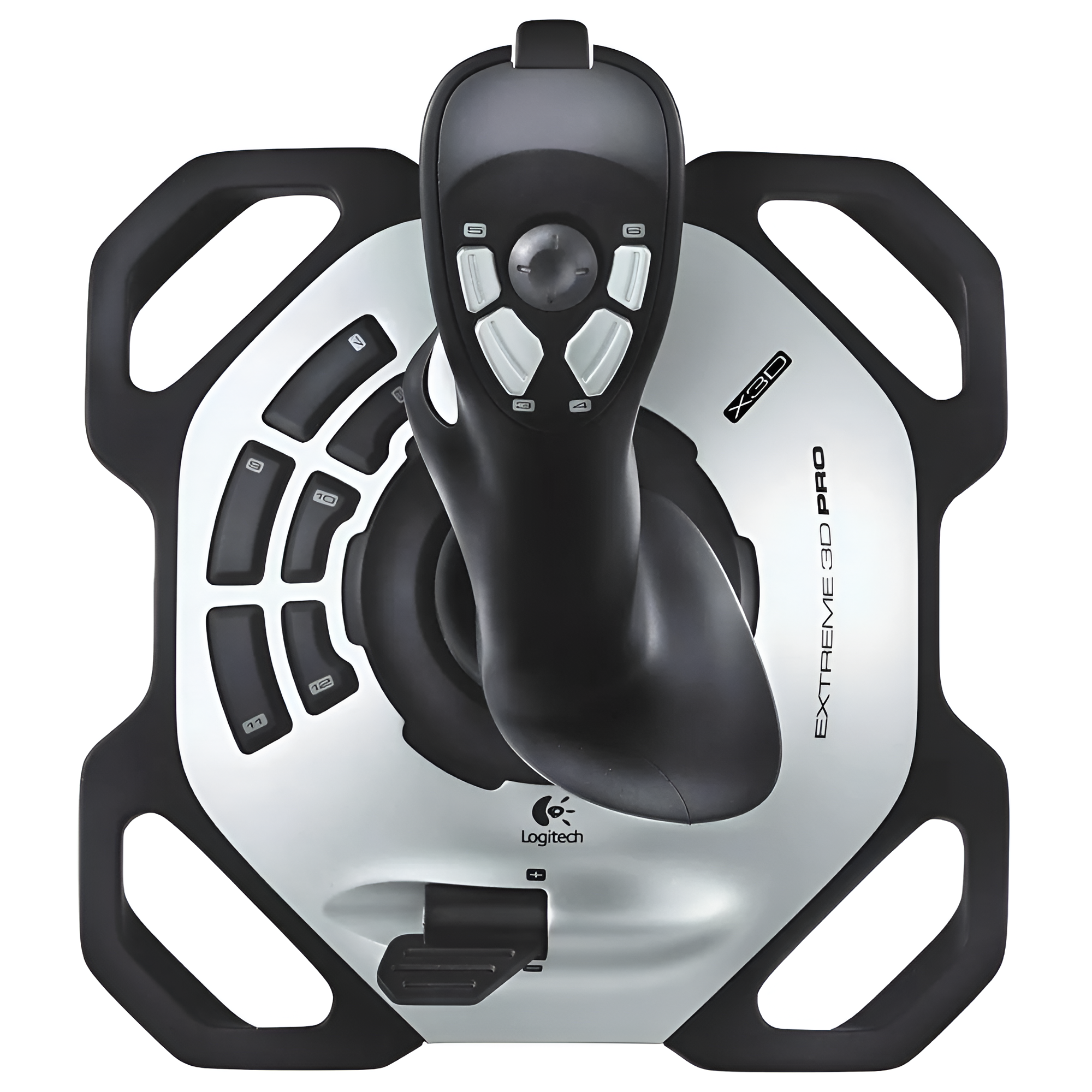 JOYSTICK EXTREME 3D PRO LOGITECH NEGRO 12 BOTONES PROGRAMABLES USB