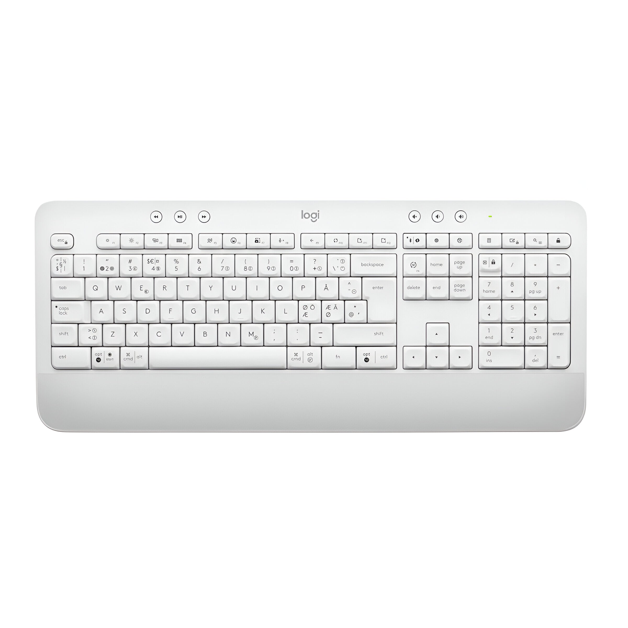 TECLADO LOGITECH K650 SIGNATURE BT LOGIBOLT WIRELESS WHITE