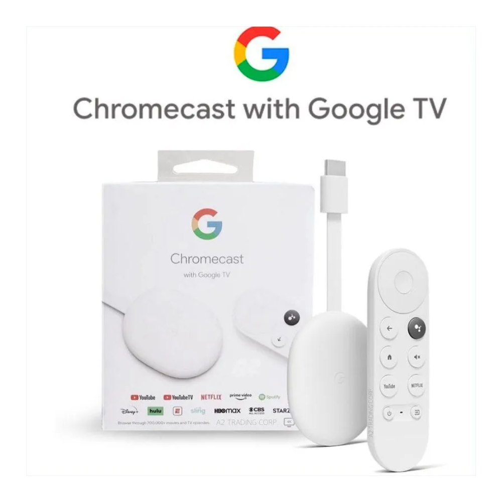 CHROMECAST CON GOOGLE TV 4K