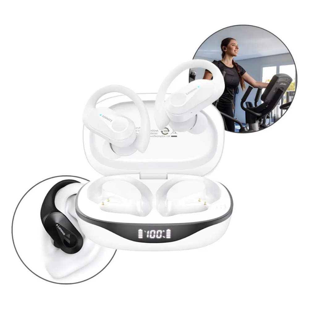 AUDIFONO BLUETOOTH THINKPLUS LP75 BLANCO LENOVO