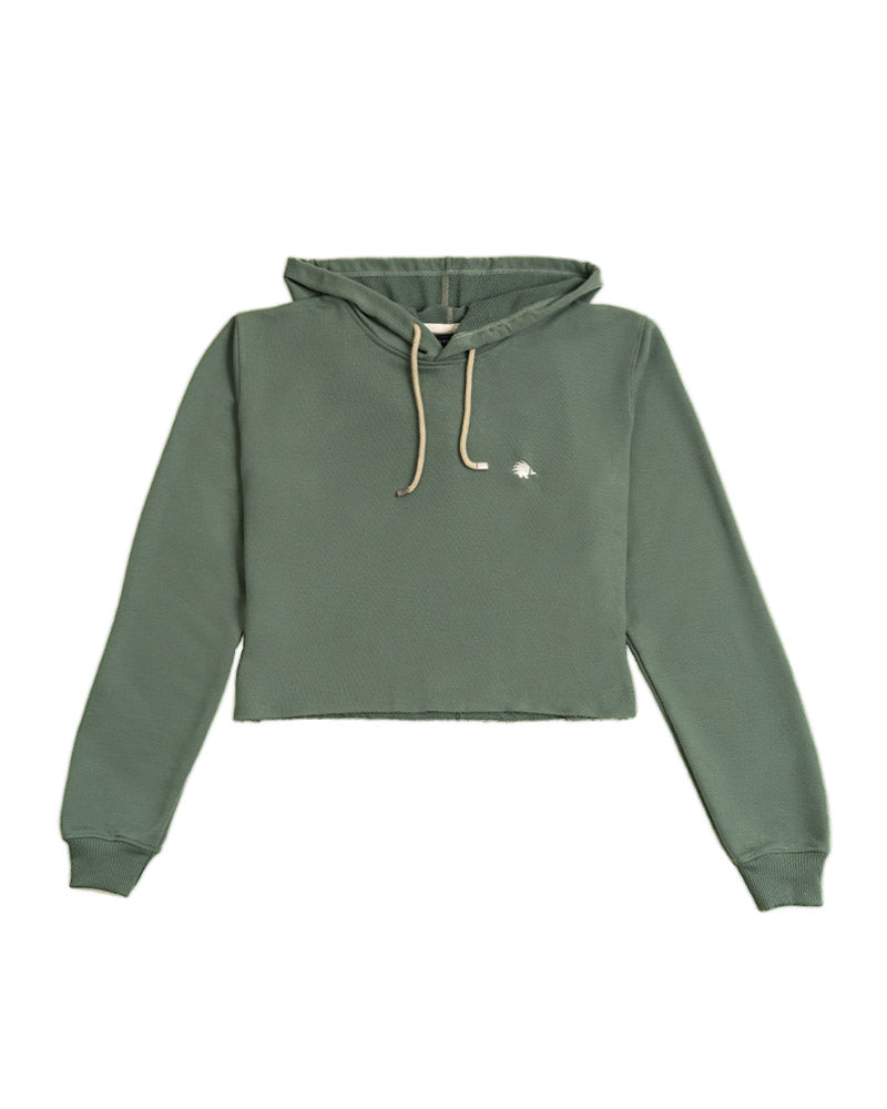 Hoodie Crop Cactus