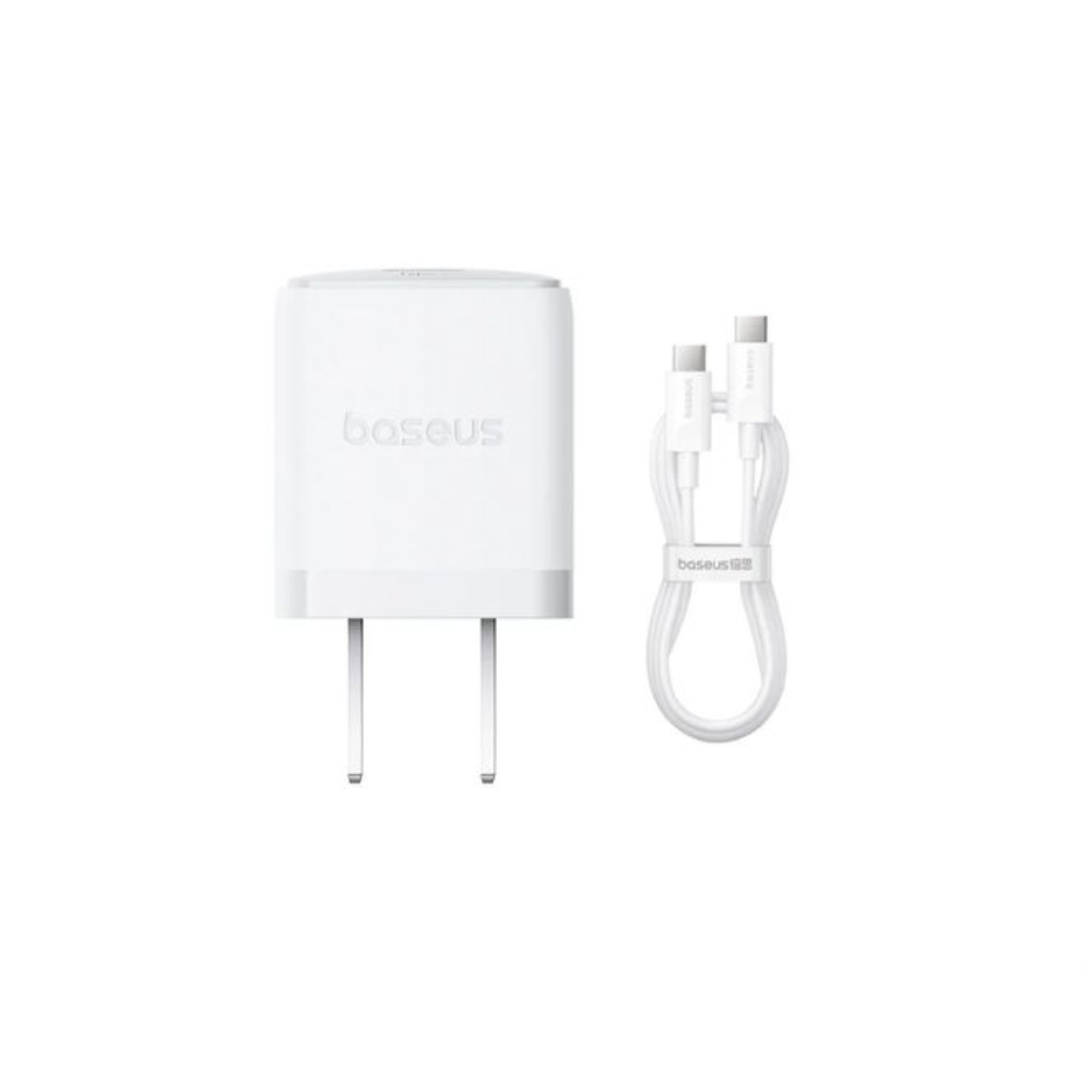CARGADOR CON CABLE MINI USB-C P10111606213-01 PALM 1C 30W US BLANCO