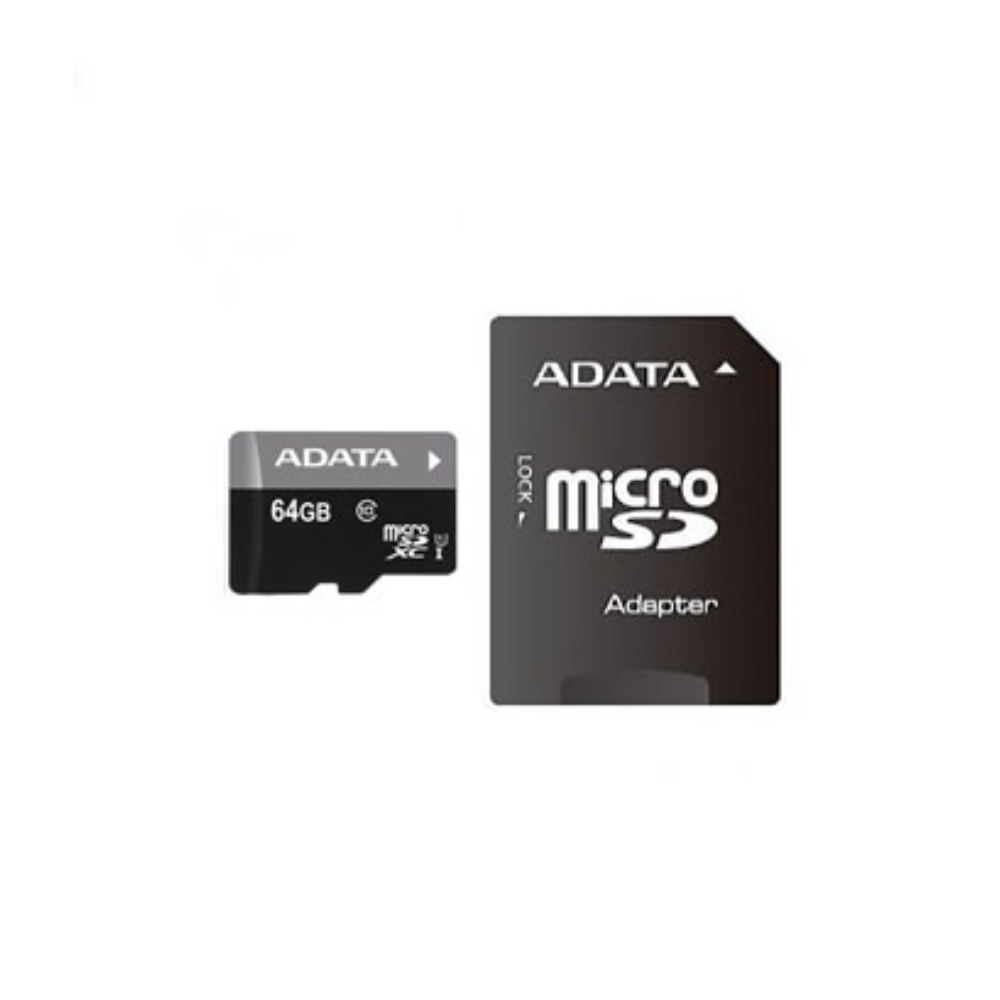 MICRO SDHC ADATA 64GB, UHS-I CLASS 10, SDA 3.0, (LECTURA 50MB/S ESCRITURA 10MB/S)