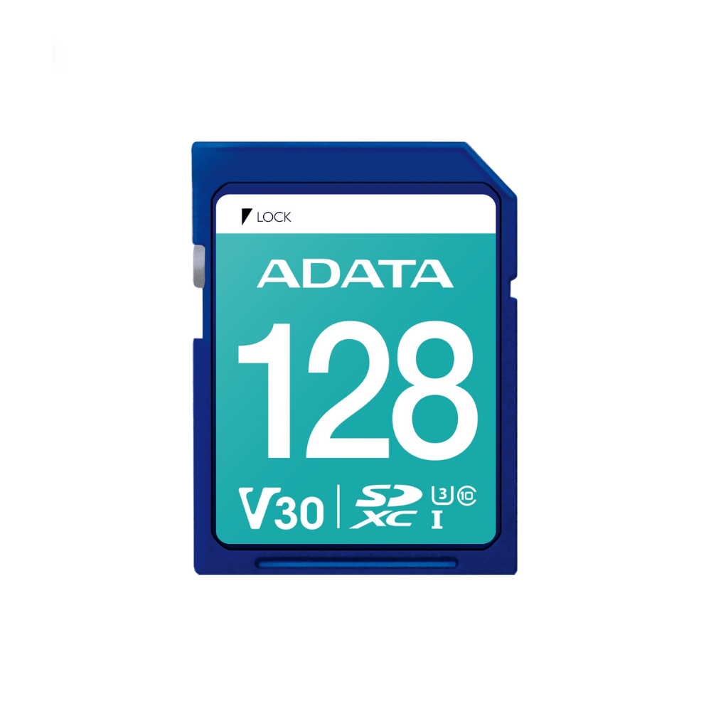 FLASHCARD/ADATA SD  128GB V30S CLASE 10 4K UHD 100/85MBPS
