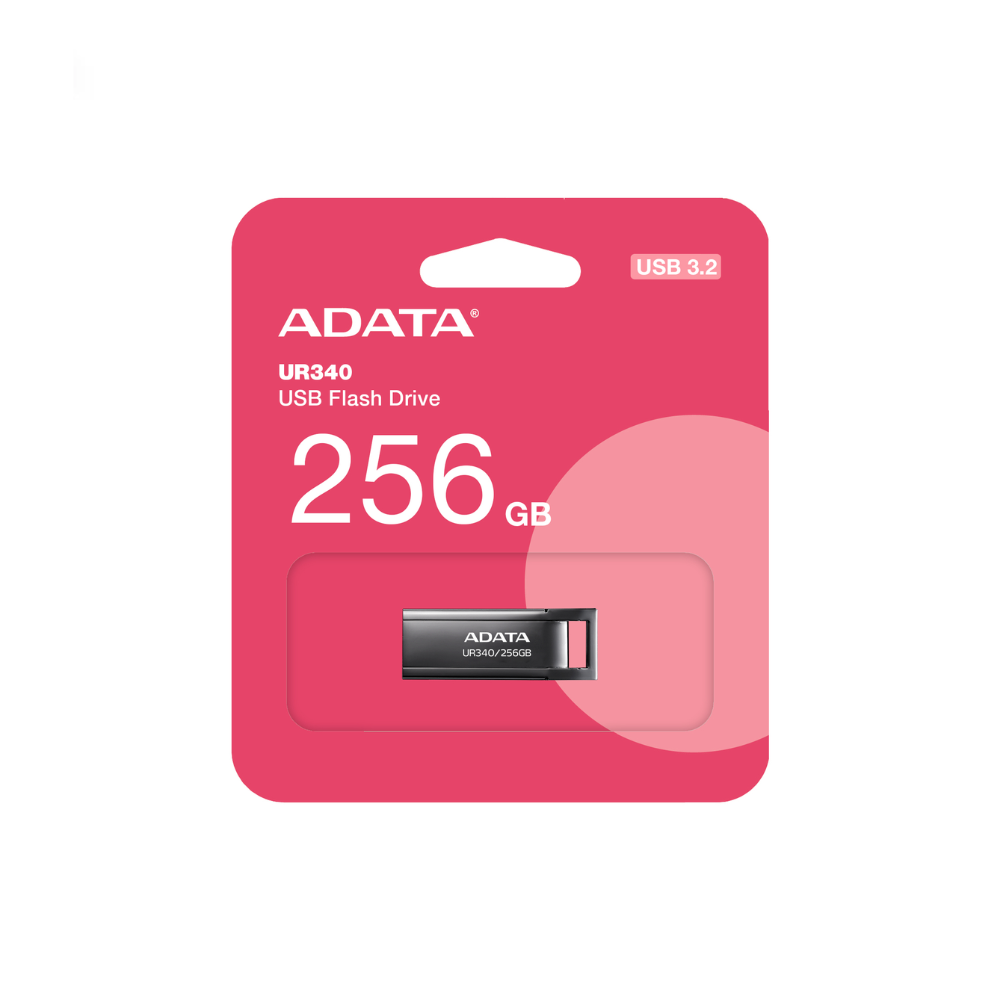FLASHMEMORY ADATA/UR340 256GB BLACK USB 3.2