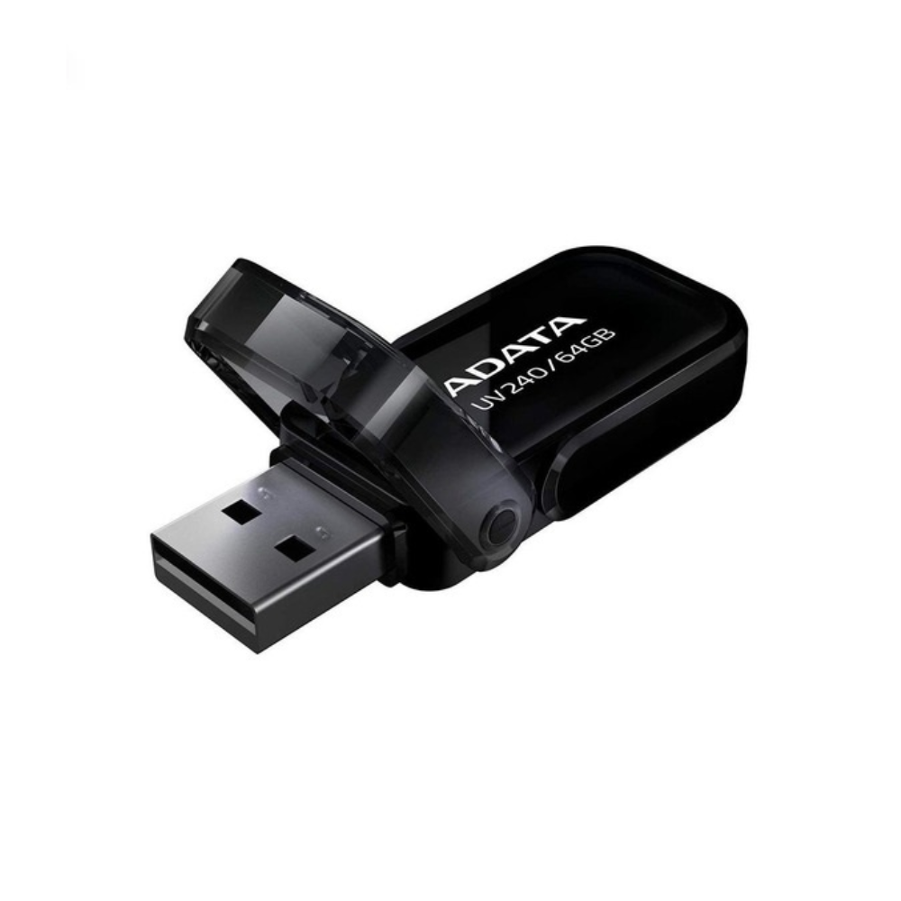 FLASH MEMORY ADATA UV240 64GB USB 2.0 NEGRO