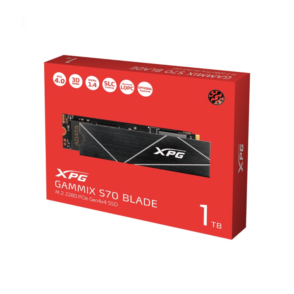 DISCO SSD ADATA AGAMMIXS70B-1T-CS 1TB XPG GAMMIX S70 M.2 2280 PCI-E 4.0