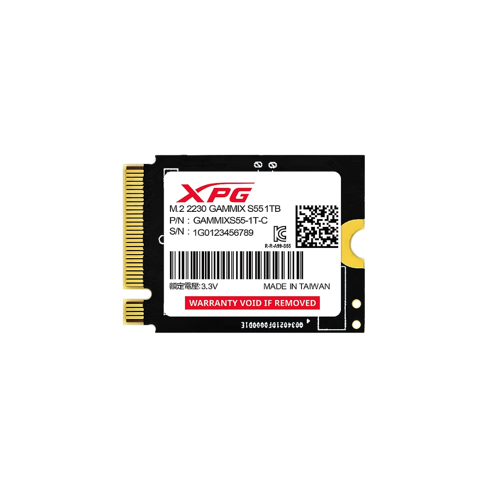 SSD/ADATA XPG GAMMIX S55 1TB PICE GEN3X4 M.2 2230 3D NAND