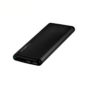 CARGADOR ARGOMTECH/POWER BANK S12 12000MAH COLOR NEGRO CON 2 PUERTOS USB /ALUMINIO/ARG-PB-1150BK