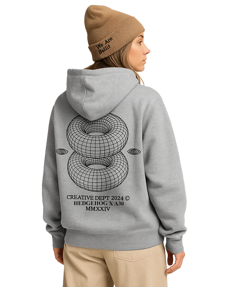 Hoodie Grey Creative A30 Edición Limitada
