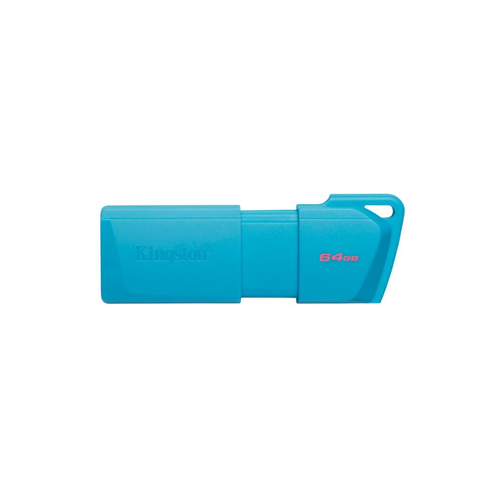FLASHMEMORY KINGSTON DTXM 64GB TURQUEZA NEON USB 3.2 GEN 1 KC-U2L64-7LB DATATRAVELER EXODIA