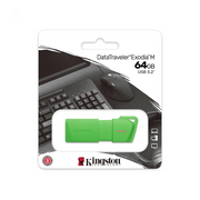 FLASHMEMORY KINGSTON DTXM 64GB GREEN NEON USB 3.2 GEN1 KCU2L64-LG