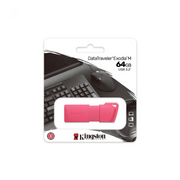 FLASHMEMORY KINGSTON DATATRAVELER EXODIA M 64GB PINK NEON USB 3.2