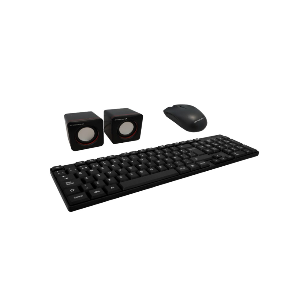 COMBO SPEEDMIND K3N102  MOUSE TECLADO PARLANTE USB