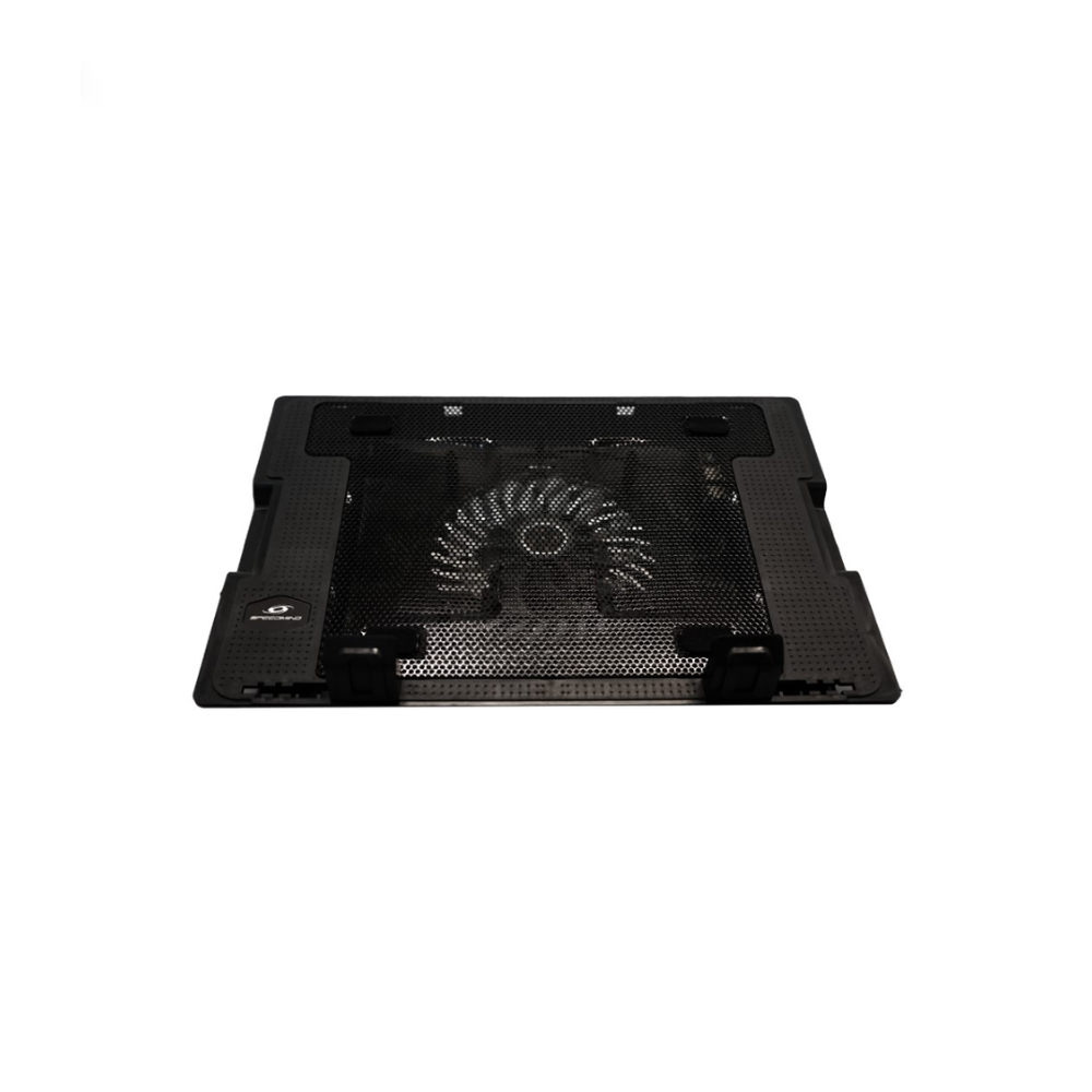 COOLER SPEEDMIND COS01 COOLING PAD NEGRO PARA NOTEBOOK 5 NIVELES 2 USB