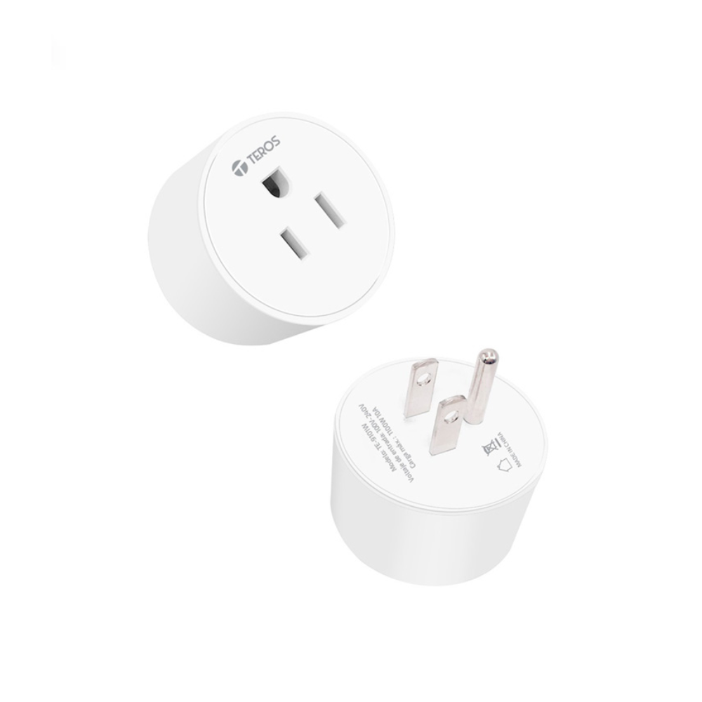 TOMACORRIENTE TEROS TE9101W SMART /WIFI 2.4GHZ /CARGA MAX. 2200W /APP TEROS