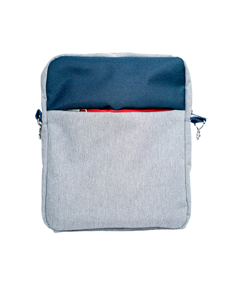 BOLSO PORTA TABLET GREY/BLUE