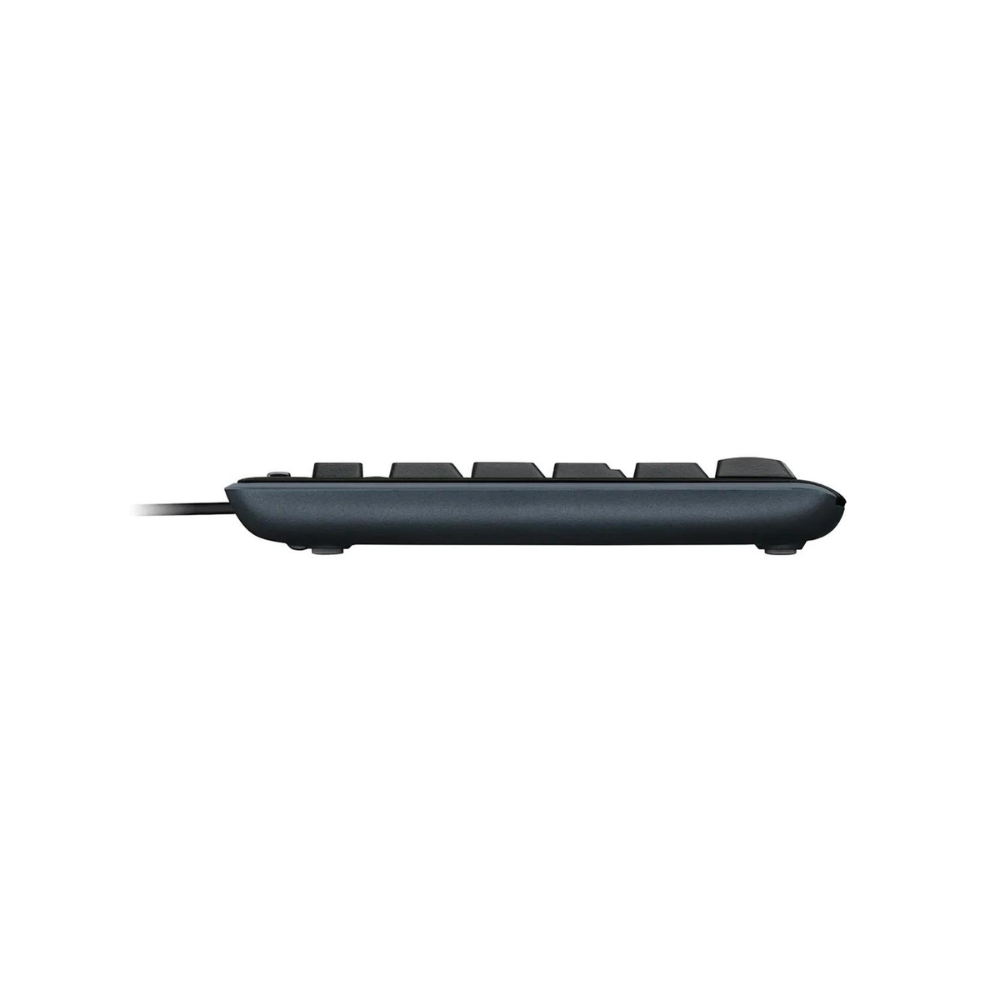 TECLADO-MOUSE COMBO LOGITECH MK200 NEGRO USB PLUG AND PLAY RESISTENTE A SALPICADURAS
