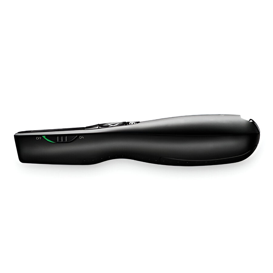 PUNTERO LOGITECH PROFESIONAL R800 NEGRO LCD-USB-PLUG AND PLAY-LUZ VERDE-RADIO 30 METROS