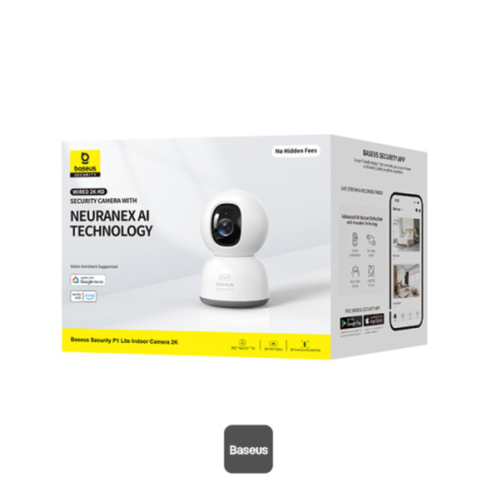 Baseus Security P1 Lite Indoor Camera 2K White US