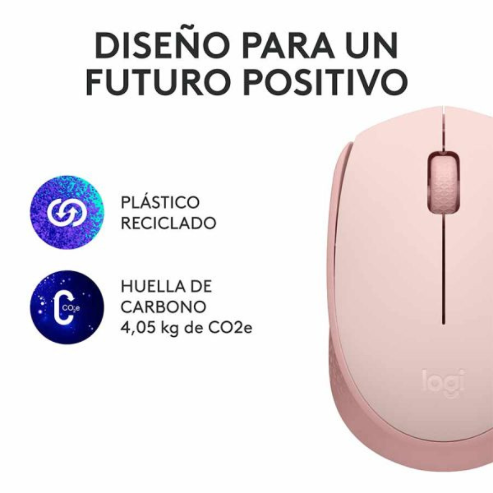 MOUSE LOGITECH M170 WIRELES ROSE