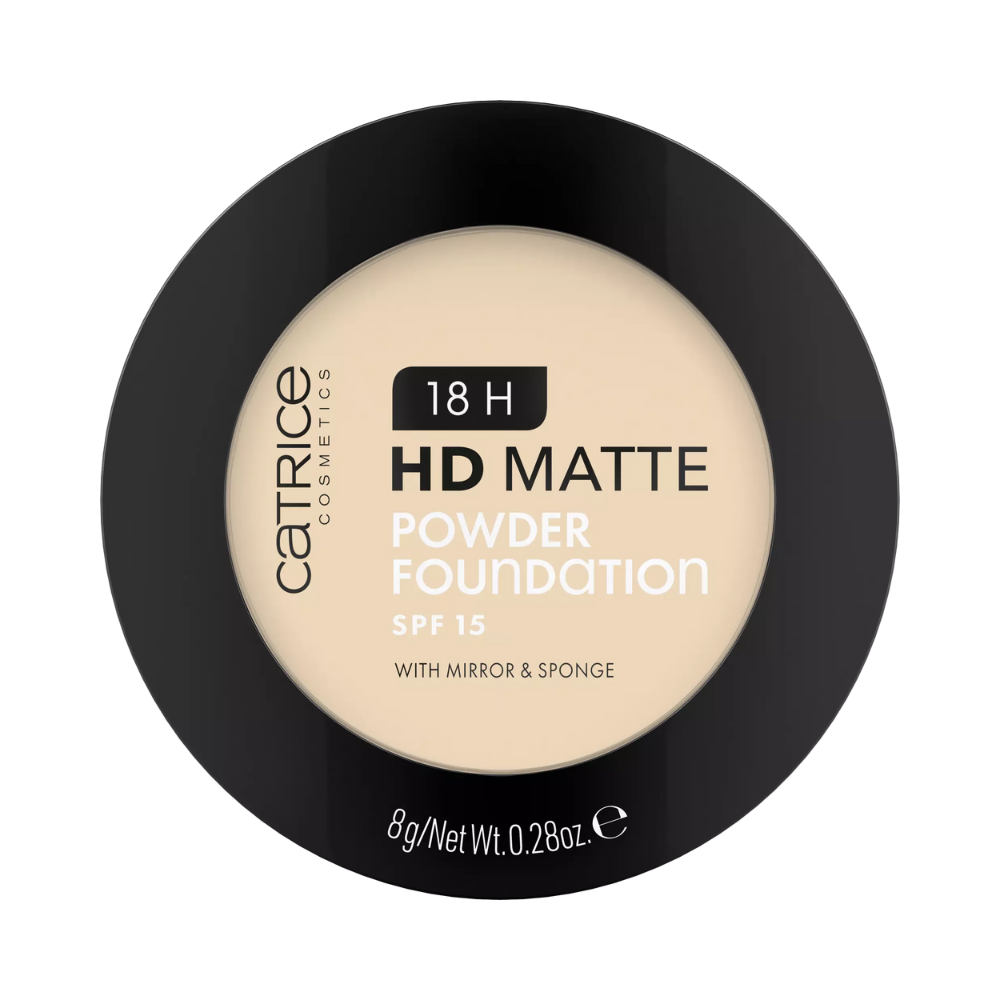 Base En Polvo 18H Hd Matte 8 Gr 005N Catrice