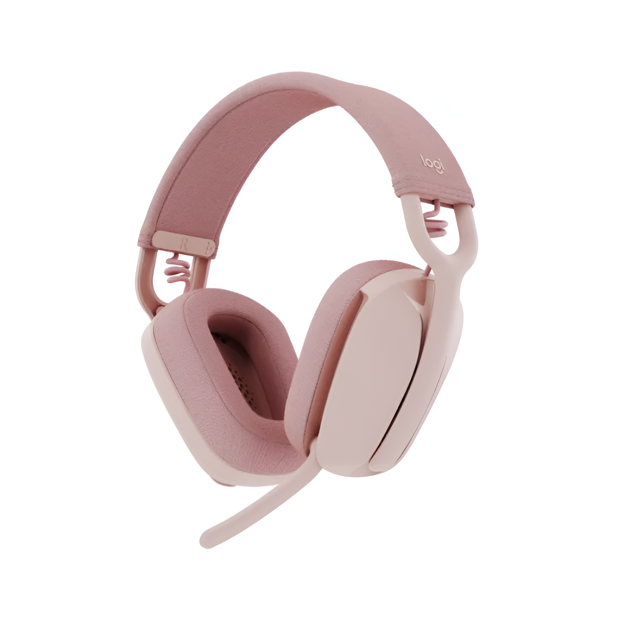 HEADSET LOGITECH ZONE VIBE 100 WIRELESS BT USB-C ROSADO