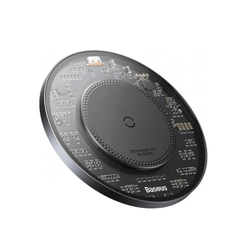CARGADOR INALÁMBRICO  TIPO C A TIPO C CCJJ050001 SIMPLE 2 15W NEGRO CON CABLE 24W