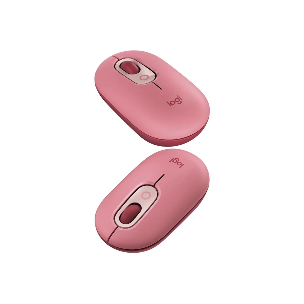MOUSE LOGITECH POP SILENT TOUCH WIRELESS BLUETOOTH ROSA ROMPECORAZONES