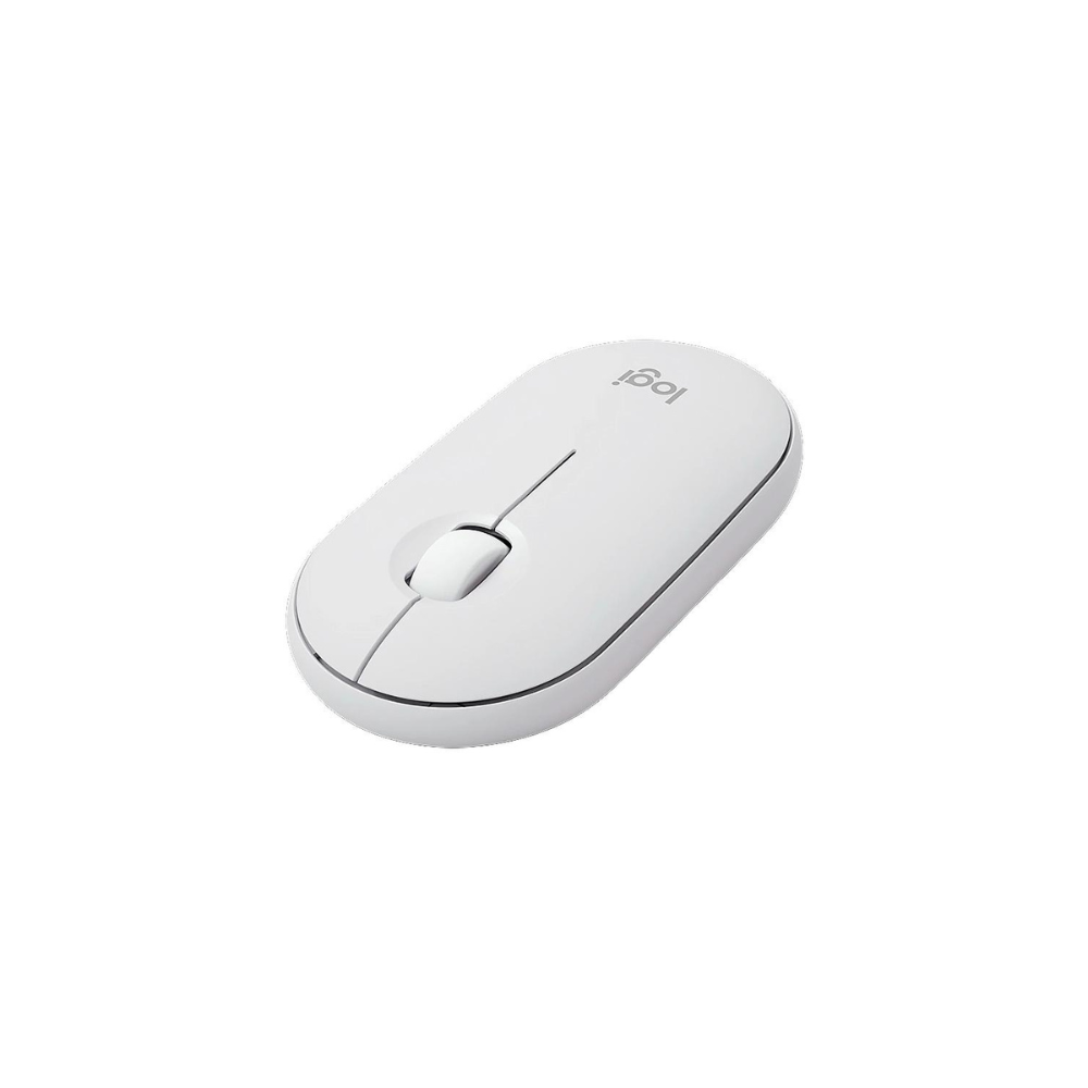 MOUSE LOGITECH M350S PEBBLE 2 WIRELESS RF - BT 4000DPI WHITE