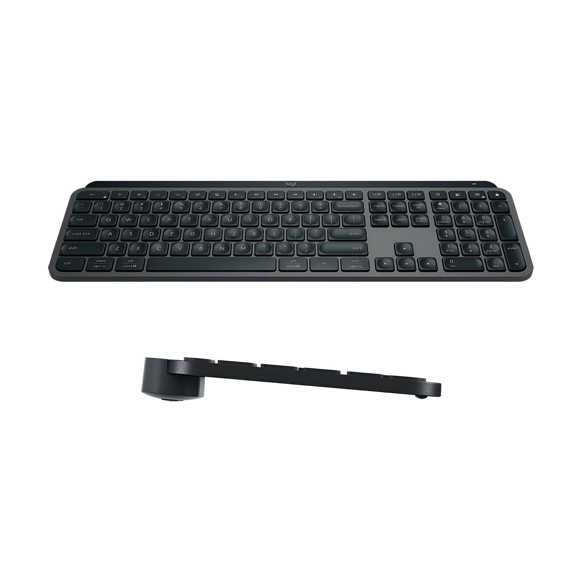 TECLADO LOGITECH MX KEYS S GRAFITO INGLES USB LOGI BOLT-BT-MUL. DISP. - RECARG-RETR.ILUM