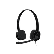 HEADSET LOGITECH H151 STEREO WIRED 1.8MTS COENXION 3.5MM NEGRO