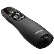 PUNTERO LOGITECH R400 NEGRO USB-PLUG AND PLAY-LUZ ROJA-RADIO 15 METROS