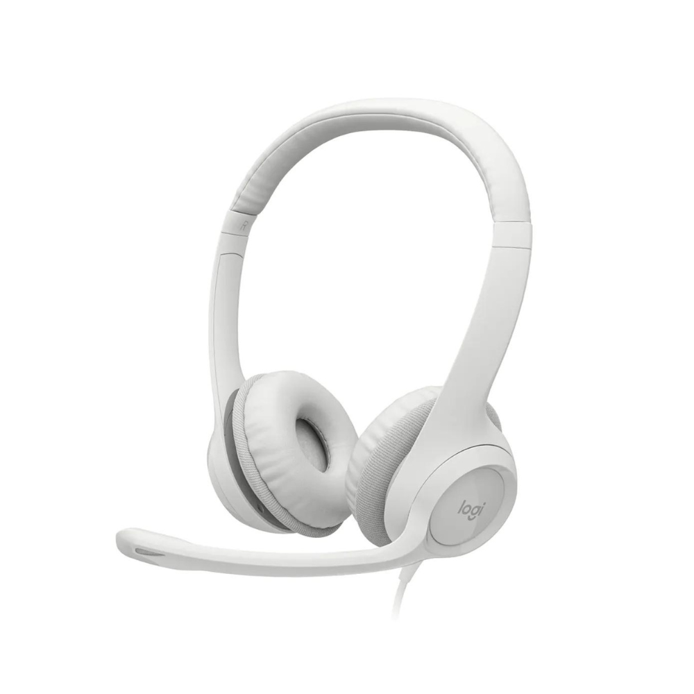 HEADSET LOGITECH H390 WIRED USB-A OFF-WHITE