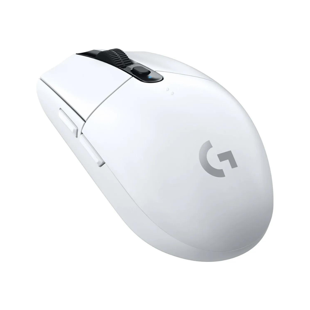 MOUSE LOGITECH GAMING G305 BLANCO WIRELESS LIGHTSPEED SENSOR HERO ULTRALIGERO USB