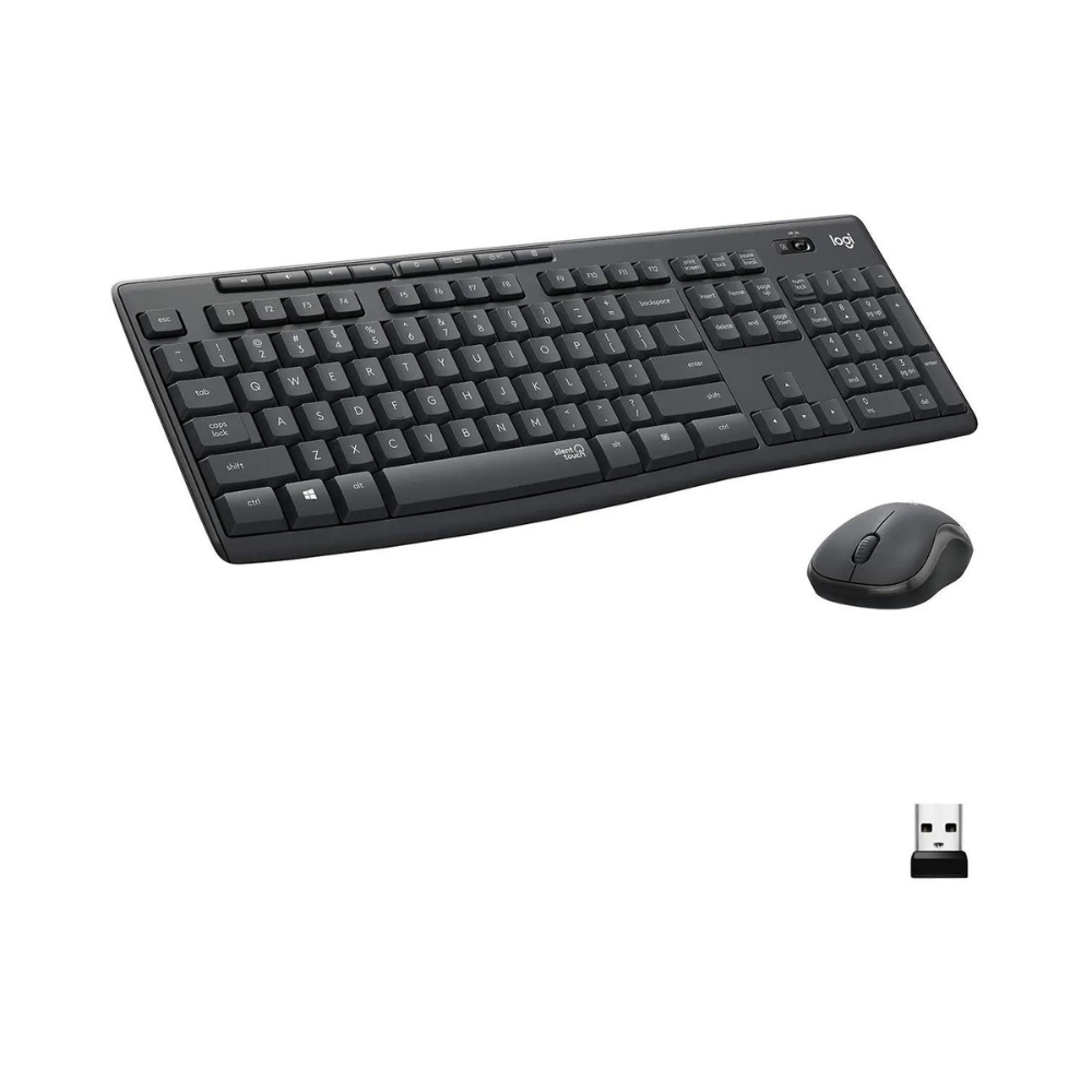 TECLADO-MOUSE LOGITECH MK295 WIRELESS USB NEGRO