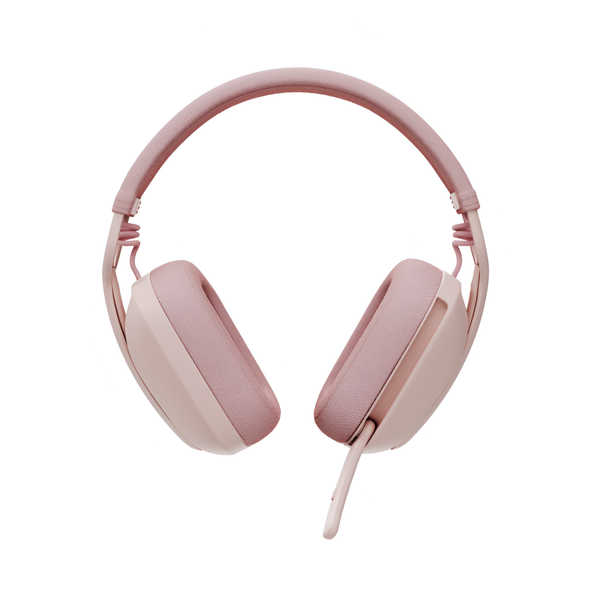 HEADSET LOGITECH ZONE VIBE 100 WIRELESS BT USB-C ROSADO