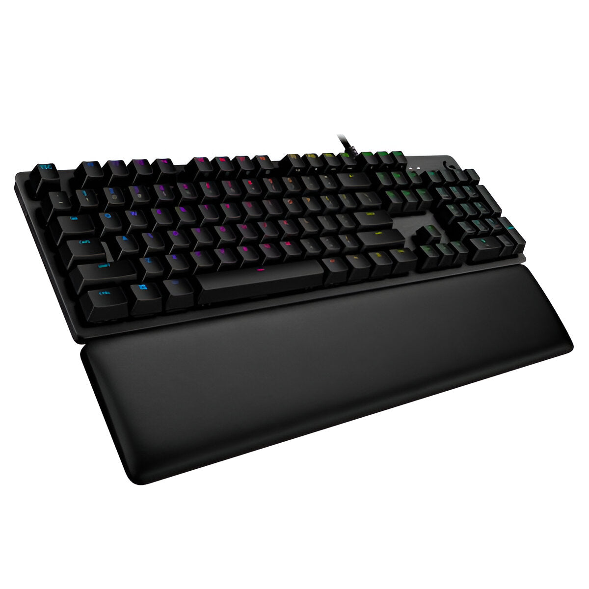 TECLADO LOGITECH GAMING G513 NEGRO MECANICO RGB LIGHTSYNC GX CAFE ALEACION ALUMINIO Y MAGNESIO