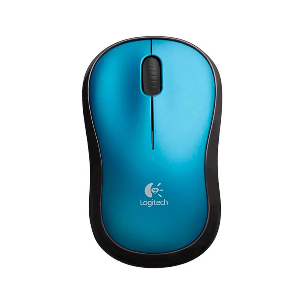 MOUSE LOGITECH M185 AZUL-NEGRO WIRELESS USB PLUG AND PLAY