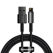 CABLE USB A LIGHTNING 2.4A 2MT CALWJ-A01 TUNGSTEN GOLD  NEGRO