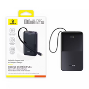POWER BANK USB BIPOW 2 PROE0027600 10000MAH 22.5W CABLE NEGRO