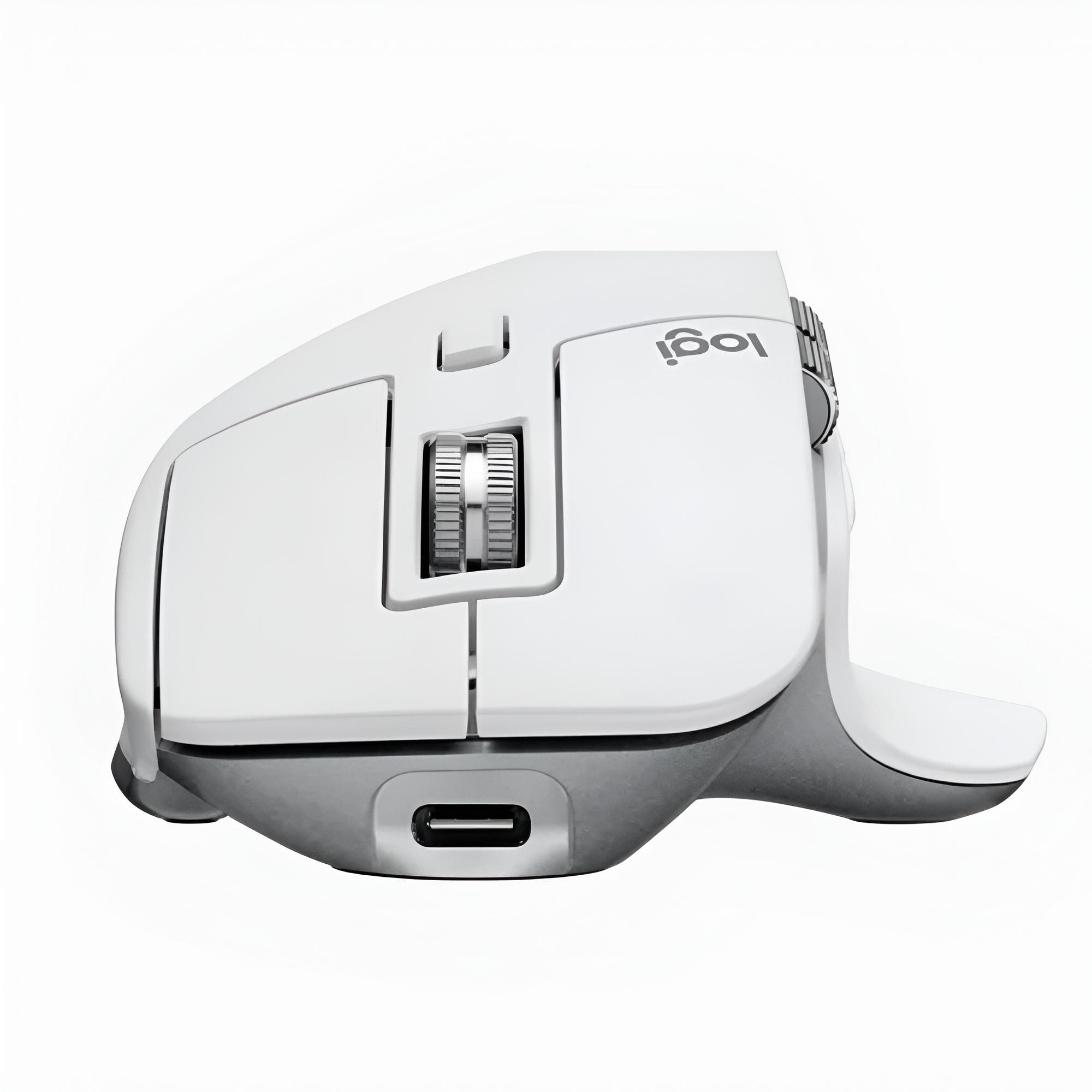 MOUSE LOGITECH MX MASTER 3S WIRELESS USB GRIS PALIDO