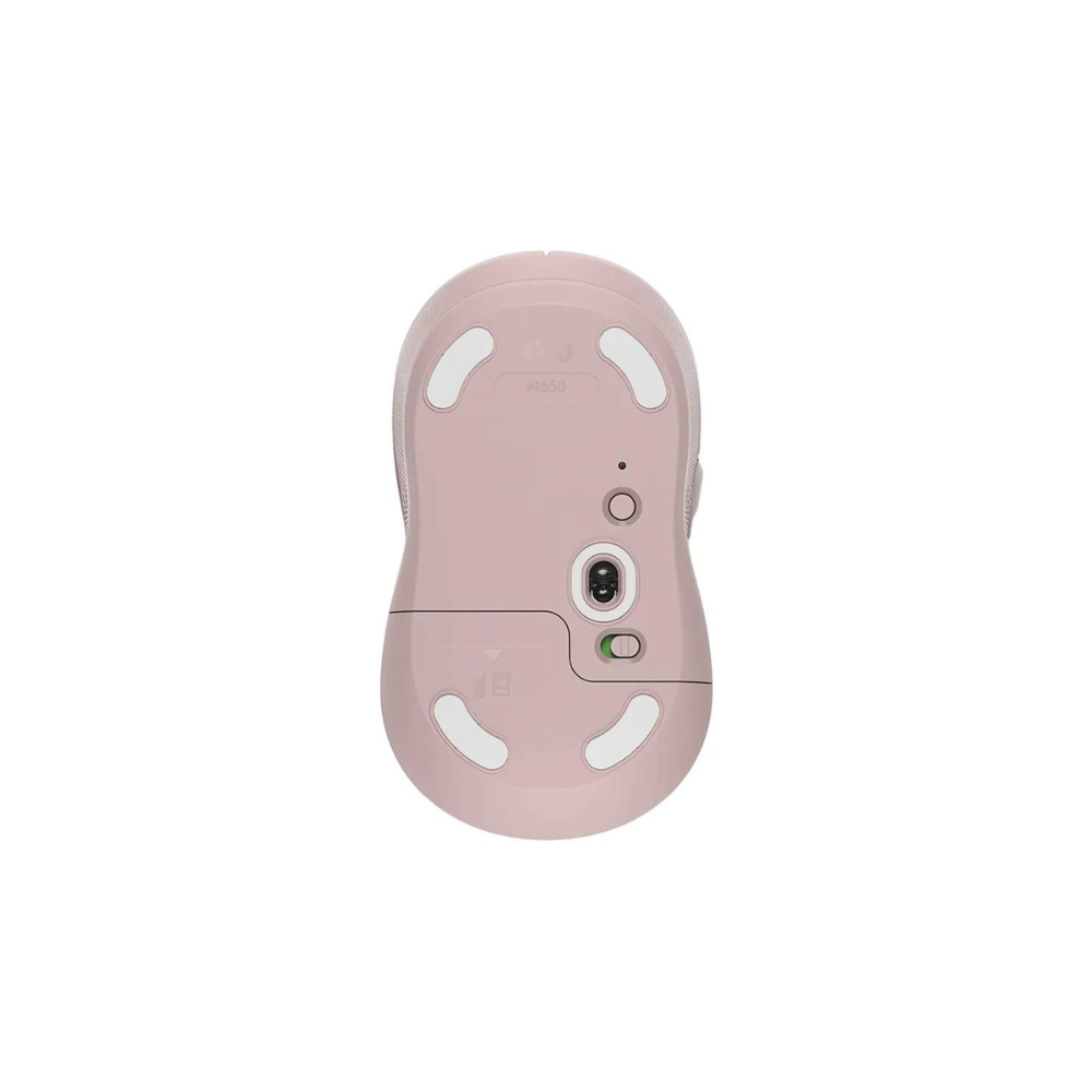 MOUSE LOGITECH M650 MEDIUM ROSA DIESTRO MULTIPLATAFORMAS WIRELESS BT-USB LOGI BOLT