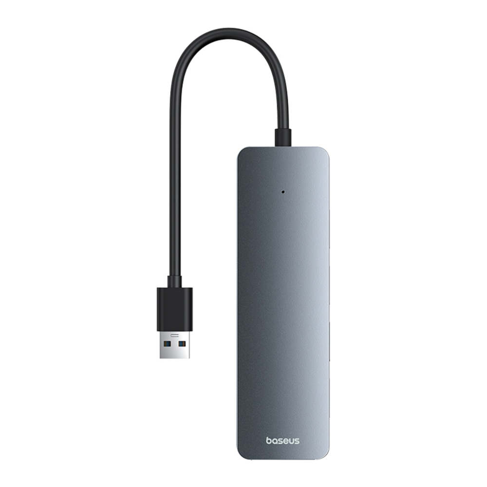 Baseus UltraJoy Series 4-Port HUB Lite 15cm Space Grey?USBA to USB3.0*4?