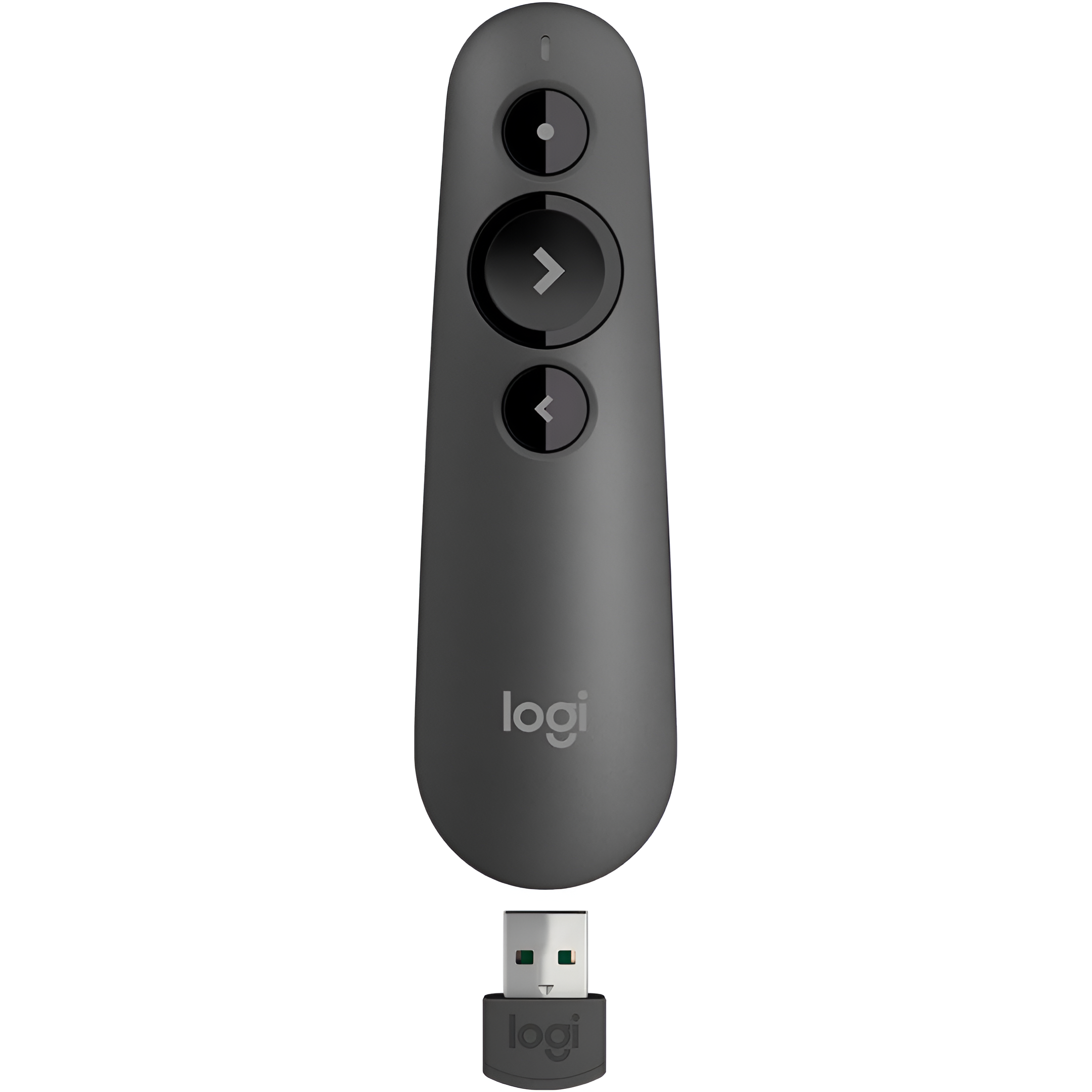 PUNTERO LOGITECH PROFESIONAL R500S LASER DOBLE CONECT. BT-USB NEGRO