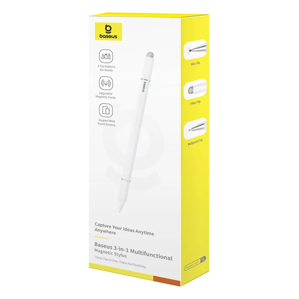 LÁPIZ TÁCTIL P80080804213-00 SMOOTH WRITING III 3 EN 1 BLANCO NO MAGNÉTICO